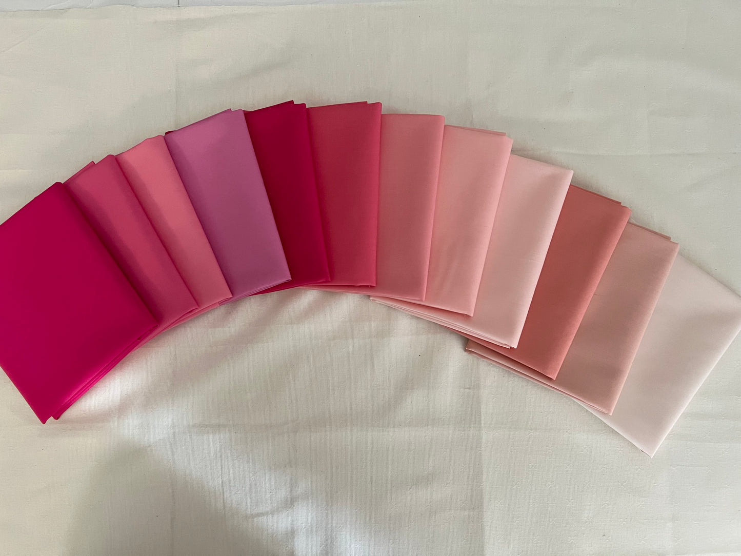 Pure Solids 12 Pinks Bundle