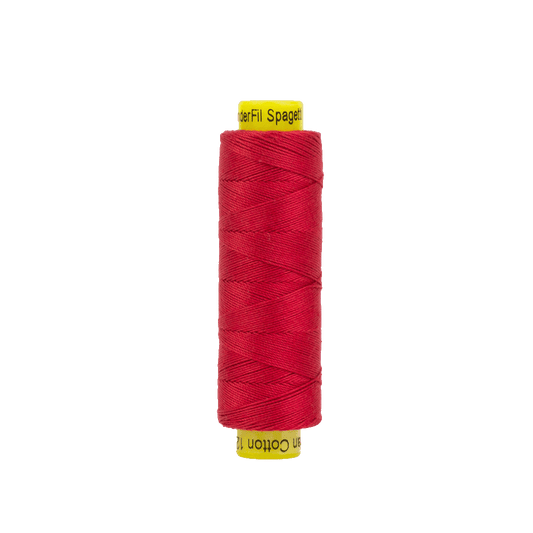 Spagetti Bright Warm Red 12 wt Egyptian Cotton Thread SP01-02