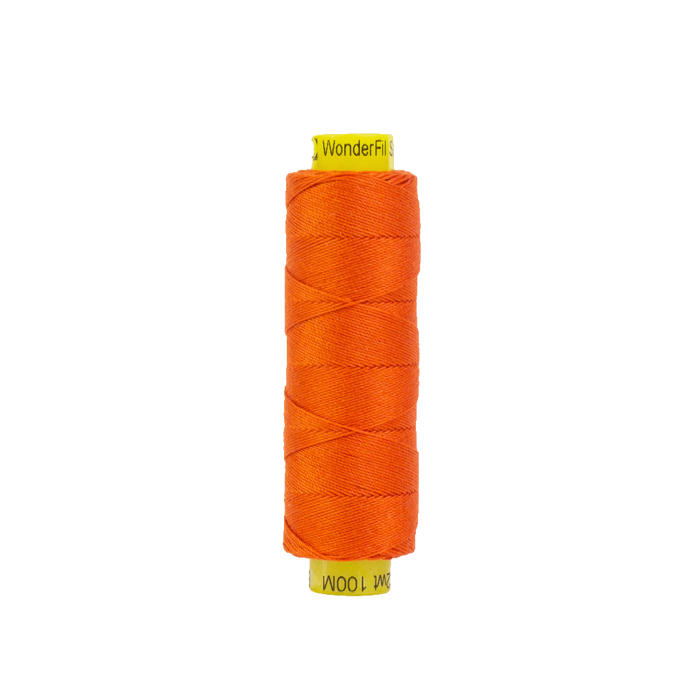 Spagetti Fun Orange 12 wt Egyptian Cotton Thread SP02-12