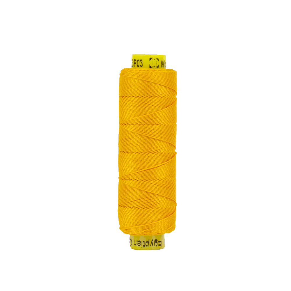 Spagetti Golden Yellow 12 wt Egyptian Cotton Thread SP03-16