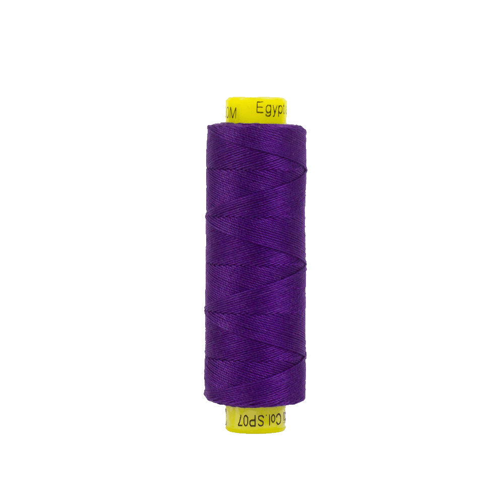 Spagetti Deep Royal Purple 12 wt Egyptian Cotton Thread SP07-48