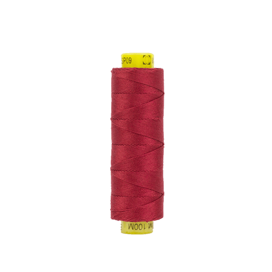 Spagetti Deep Rich Tomato Red 12 wt Egyptian Cotton Thread SP09-01