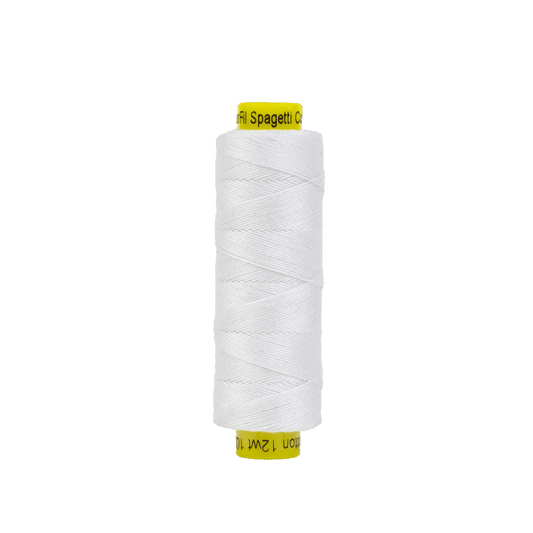 Spagetti White 12 wt Egyptian Cotton Thread SP100-56