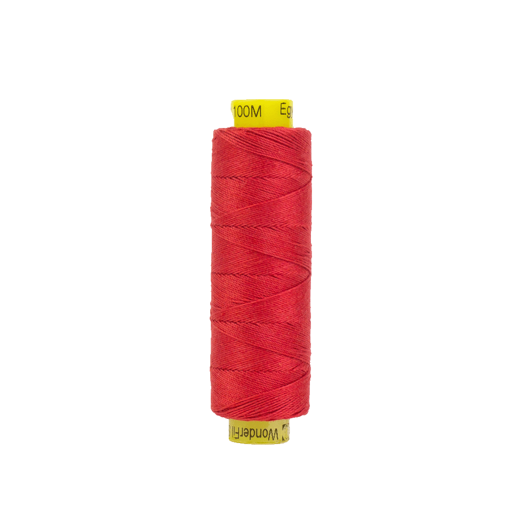 Spagetti Soft Red 12 wt Egyptian Cotton Thread SP24-03