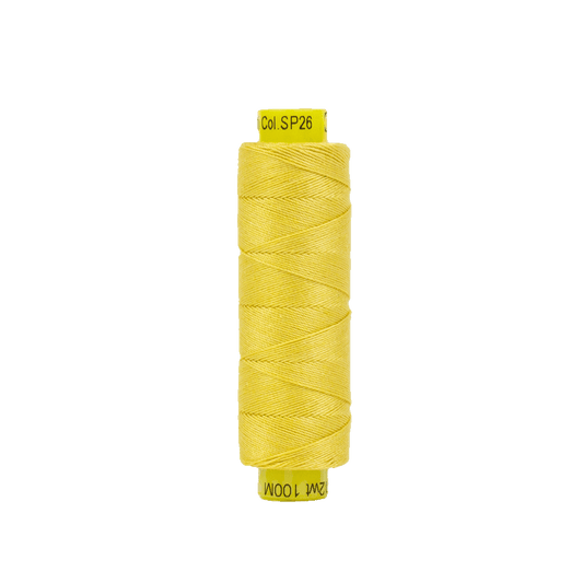 Spagetti Soft Yellow 12 wt Egyptian Cotton Thread SP26-20