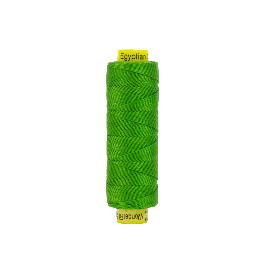 Spagetti Fresh Lime 12 wt Egyptian Cotton Thread SP33-24