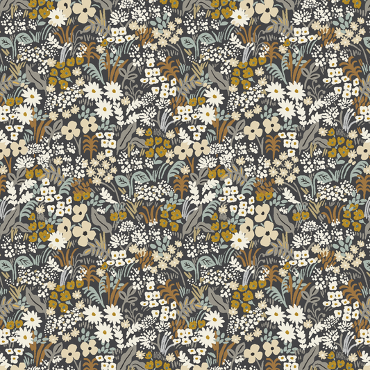 Meadow in Grey Multi Metallic